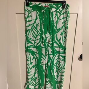 Lily Pulitzer beach pants‎ with drawstring size small